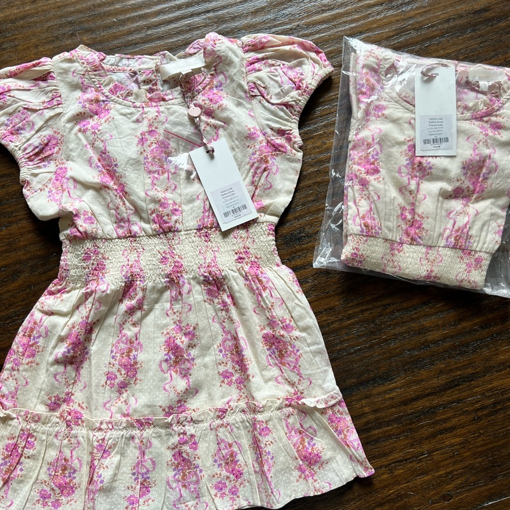 Loveshackfancy girls Dallon dress size 4/5T NWT